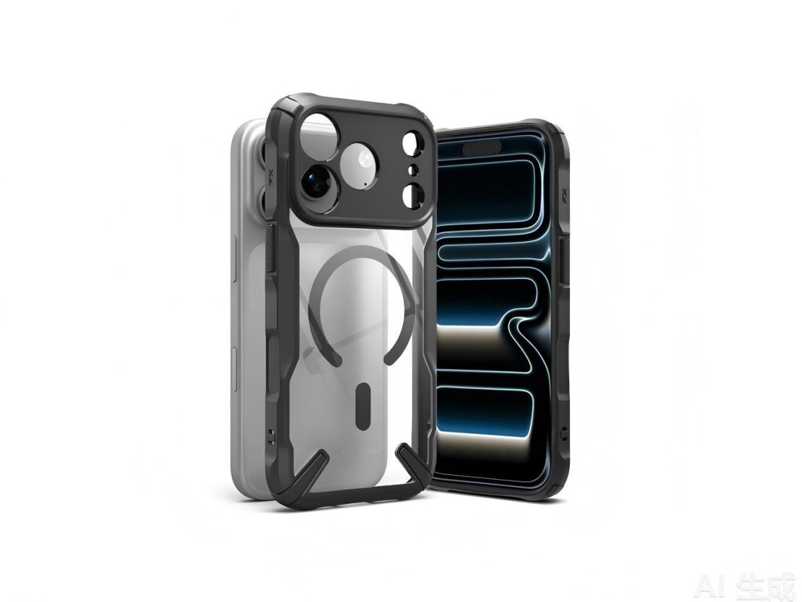 Capa magn�tica Ringke Fusion X MagSafe para iPhone 18 Pro / 17 Pro - Preta