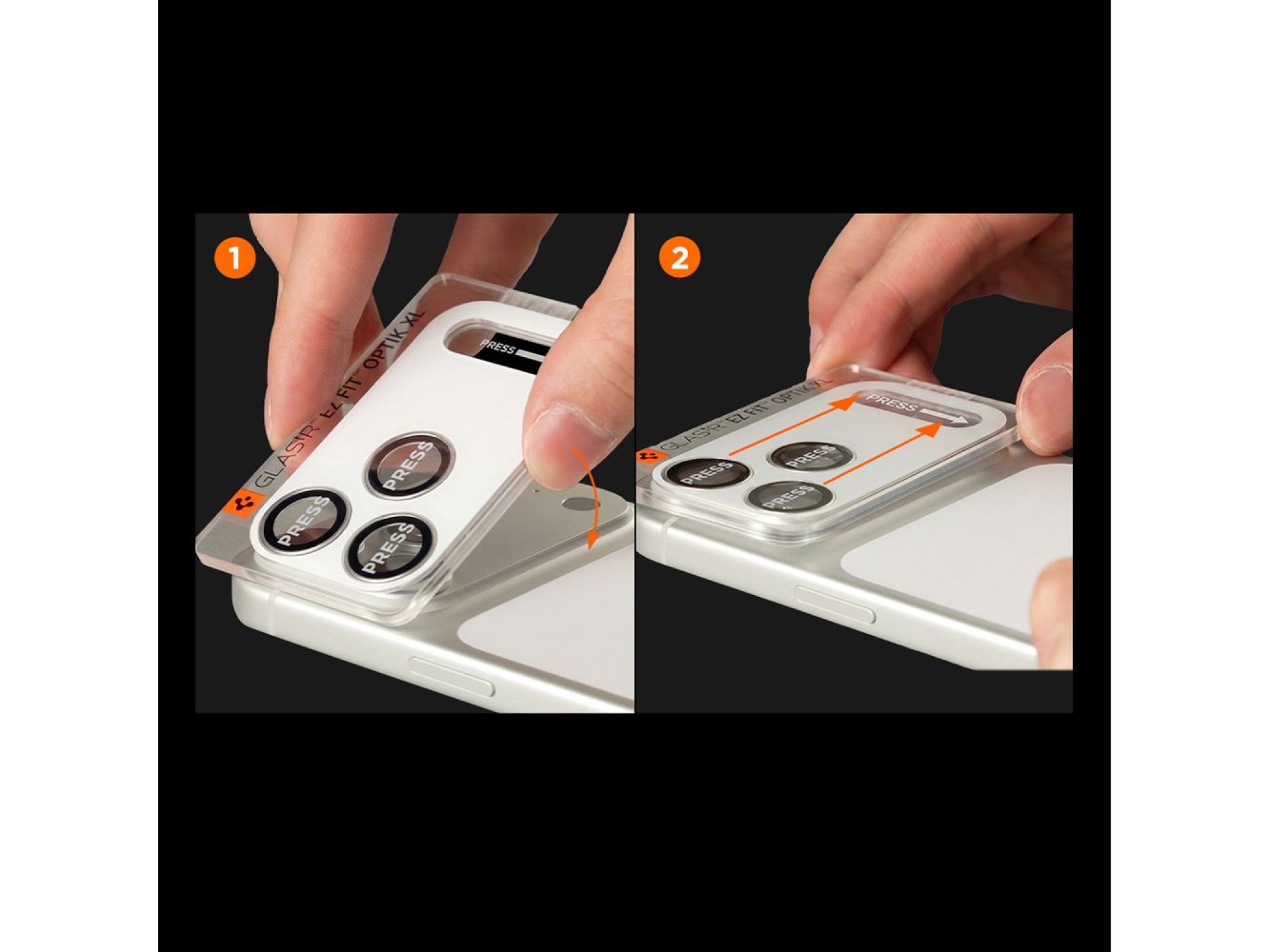 Spigen Optik Pro XL GLAS.TR EZ FIT Película de Vidro Temperado para iPhone 18 Pro Max - Prata