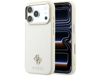 Funda Guess Saffiano Small 4G & Classic Logo MagSafe para iPhone 17 Pro Max / 18 Pro Max - beige Funda Guess Saffiano Small 4G & Classic Logo MagSafe para iPhone 17 Pro Max / 18 Pro Max - beige