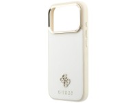 Funda Guess Saffiano Small 4G & Classic Logo MagSafe para iPhone 17 Pro Max / 18 Pro Max - beige Funda Guess Saffiano Small 4G & Classic Logo MagSafe para iPhone 17 Pro Max / 18 Pro Max - beige