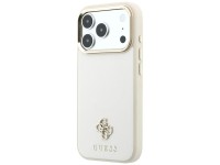 Funda Guess Saffiano Small 4G & Classic Logo MagSafe para iPhone 17 Pro Max / 18 Pro Max - beige Funda Guess Saffiano Small 4G & Classic Logo MagSafe para iPhone 17 Pro Max / 18 Pro Max - beige