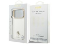 Funda Guess Saffiano Small 4G & Classic Logo MagSafe para iPhone 17 Pro Max / 18 Pro Max - beige Funda Guess Saffiano Small 4G & Classic Logo MagSafe para iPhone 17 Pro Max / 18 Pro Max - beige