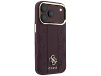Capa Guess Stripe Peony 4G Logo MagSafe para iPhone 18 Pro / 17 Pro - Bordô Capa Guess Stripe Peony 4G Logo MagSafe para iPhone 18 Pro / 17 Pro - Bordô