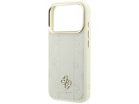 Capa Guess Stripe Peony 4G Logo MagSafe para iPhone 18 Pro / 17 Pro - Bege Capa Guess Stripe Peony 4G Logo MagSafe para iPhone 18 Pro / 17 Pro - Bege