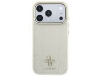 Capa Guess Stripe Peony 4G Logo MagSafe para iPhone 18 Pro / 17 Pro - Bege Capa Guess Stripe Peony 4G Logo MagSafe para iPhone 18 Pro / 17 Pro - Bege