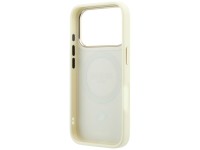 Capa Guess Stripe Peony 4G Logo MagSafe para iPhone 18 Pro / 17 Pro - Bege Capa Guess Stripe Peony 4G Logo MagSafe para iPhone 18 Pro / 17 Pro - Bege