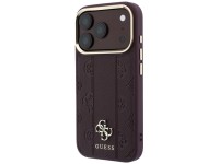 Capa Guess Stripe Peony 4G Logo MagSafe para iPhone 18 Pro / 17 Pro - Bordô Capa Guess Stripe Peony 4G Logo MagSafe para iPhone 18 Pro / 17 Pro - Bordô
