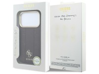 Capa Guess Stripe Peony 4G Logo MagSafe para iPhone 18 Pro / 17 Pro - Bordô Capa Guess Stripe Peony 4G Logo MagSafe para iPhone 18 Pro / 17 Pro - Bordô