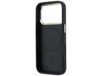 Guess Saffiano Small 4G & Classic Logo MagSafe Case for iPhone 17 Pro Max / 18 Pro Max - Black