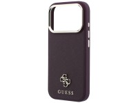 Funda Guess Saffiano Small 4G y Classic Logo MagSafe para iPhone 18 Pro / 17 Pro - Borgoña Funda Guess Saffiano Small 4G y Classic Logo MagSafe para iPhone 18 Pro / 17 Pro - Borgoña