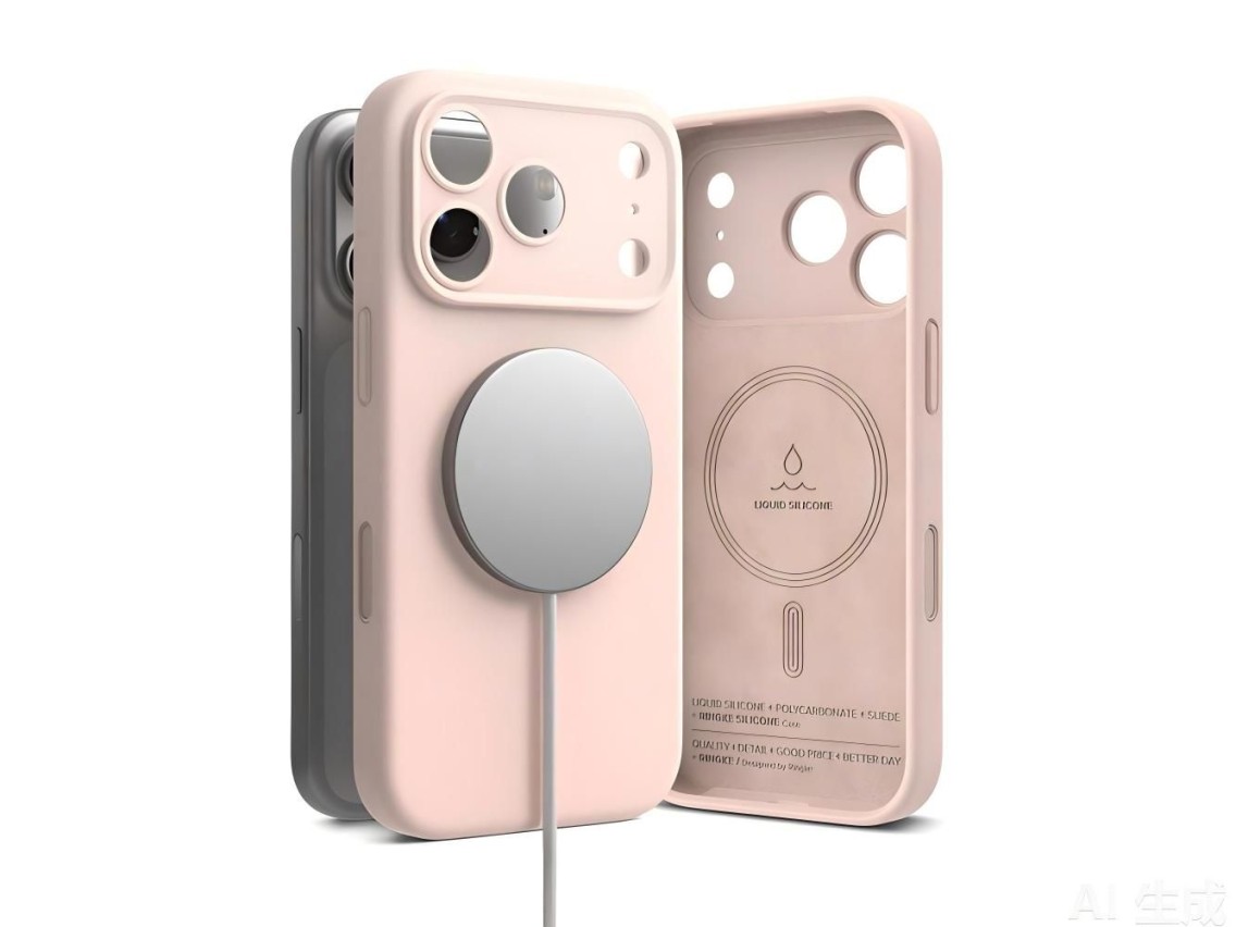 Ringke Silicone MagSafe Case for iPhone 18 Pro Max - Pink