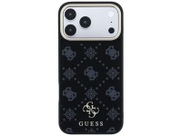 Capa Guess Peony 4G com logo pequeno e MagSafe para iPhone 17 Pro Max / 18 Pro Max - Preta Capa Guess Peony 4G com logo pequeno e MagSafe para iPhone 17 Pro Max / 18 Pro Max - Preta