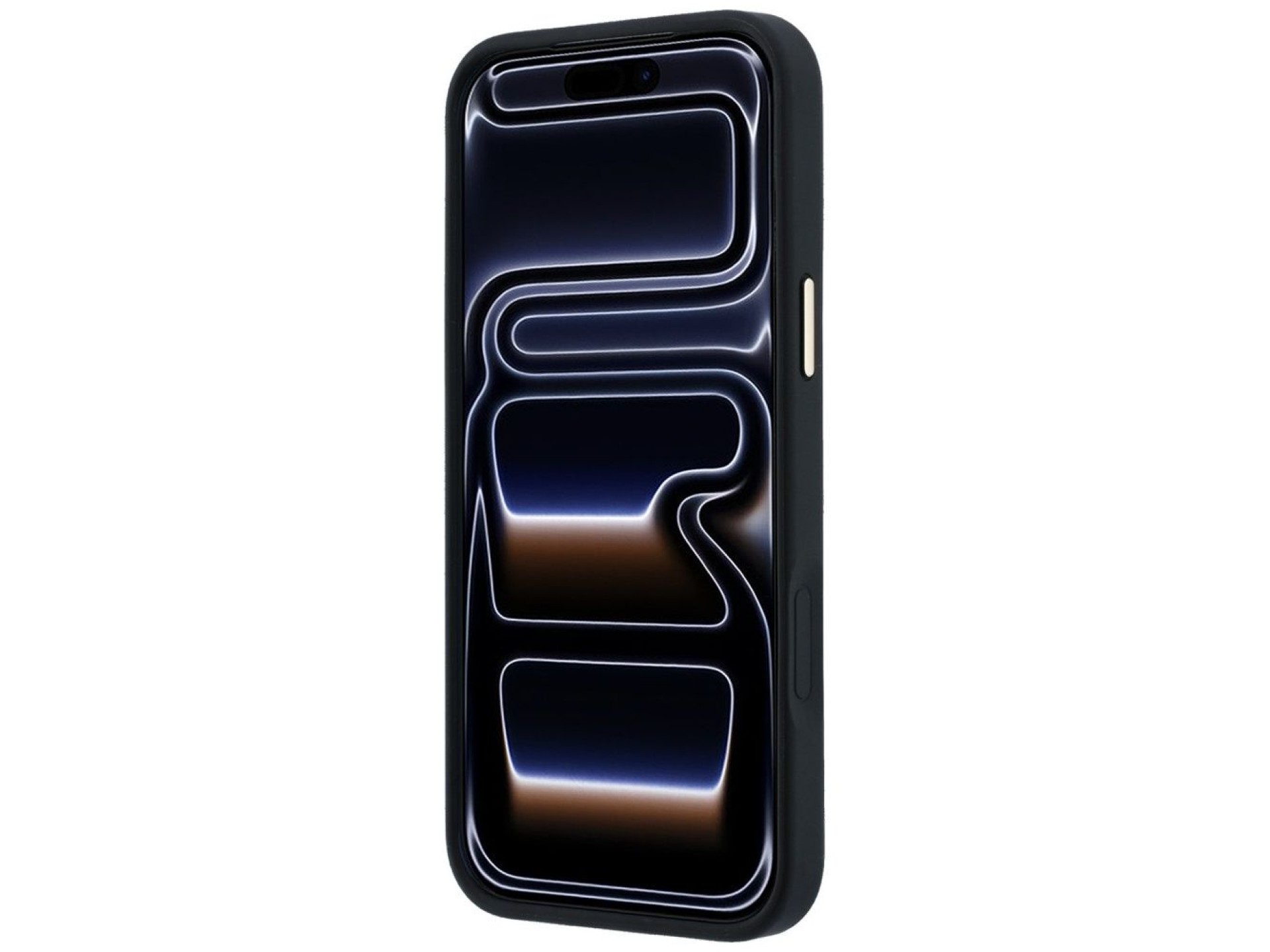 Capa Guess Peony 4G com logo pequeno e MagSafe para iPhone 17 Pro Max / 18 Pro Max - Preta