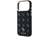 Capa Guess Peony 4G com logo pequeno e MagSafe para iPhone 17 Pro Max / 18 Pro Max - Preta Capa Guess Peony 4G com logo pequeno e MagSafe para iPhone 17 Pro Max / 18 Pro Max - Preta
