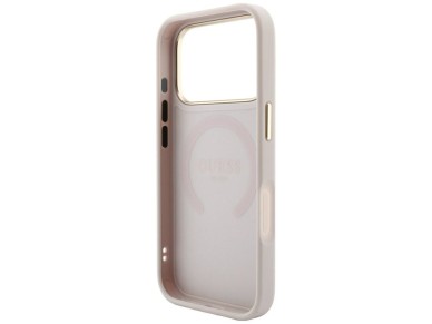 Funda Guess Saffiano Peony & Ring MagSafe para iPhone 17 Pro / 18 Pro - rosa Funda Guess Saffiano Peony & Ring MagSafe para iPhone 17 Pro / 18 Pro - rosa