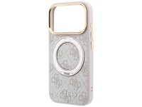 Guess Ring Stand 360 4G Classic Logo MagSafe Case for iPhone 17 Pro Max / 18 Pro Max - Pink Guess Ring Stand 360 4G Classic Logo MagSafe Case for iPhone 17 Pro Max / 18 Pro Max - Pink