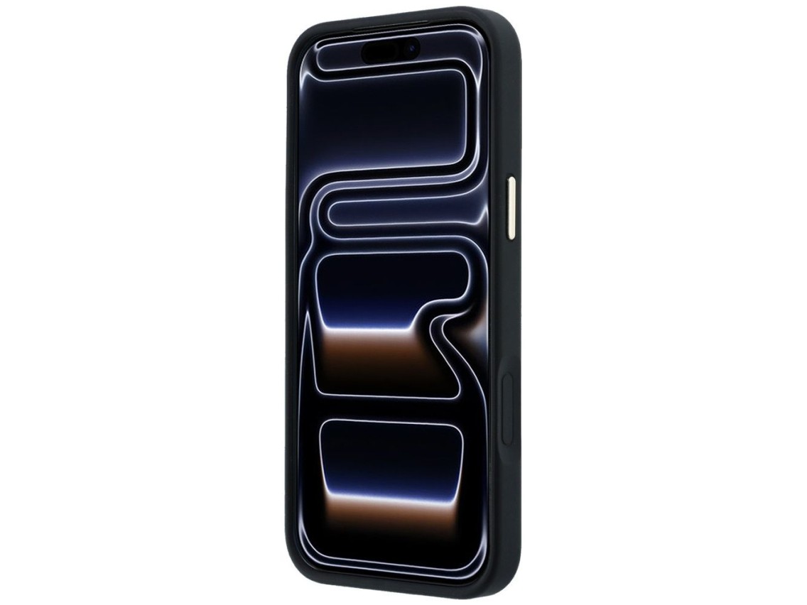 Capa Guess Ring Stand 360 4G Classic Logo MagSafe para iPhone 17 Pro / 18 Pro - Preta