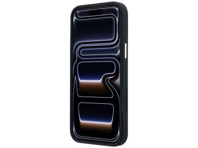 Capa Guess Ring Stand 360 4G Classic Logo MagSafe para iPhone 17 Pro Max / 18 Pro Max - Preta