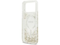 Guess Resin Bottom Glitter MagSafe Case for iPhone 18 Pro Max / 17 Pro Max - Gold Guess Resin Bottom Glitter MagSafe Case for iPhone 18 Pro Max / 17 Pro Max - Gold