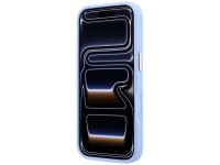 Capa Guess Saffiano Peony & Ring MagSafe para iPhone 17 Pro / 18 Pro - azul claro Capa Guess Saffiano Peony & Ring MagSafe para iPhone 17 Pro / 18 Pro - azul claro