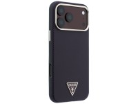 Capa Guess Kevlar com Logo Triangular e MagSafe para iPhone 17 Pro / 18 Pro - Bordô Capa Guess Kevlar com Logo Triangular e MagSafe para iPhone 17 Pro / 18 Pro - Bordô