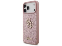 Guess Fixed Glitter Big 4G Case for iPhone 18 Pro Max / 17 Pro Max - Pink Guess Fixed Glitter Big 4G Case for iPhone 18 Pro Max / 17 Pro Max - Pink