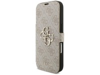 Guess Book 4G Metal Logo Case for iPhone 18 Pro / 17 Pro - Pink