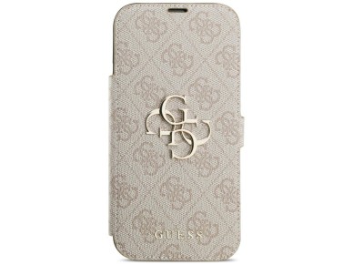 Guess Book 4G Metal Logo Case for iPhone 18 Pro Max / 17 Pro Max - Pink Guess Book 4G Metal Logo Case for iPhone 18 Pro Max / 17 Pro Max - Pink