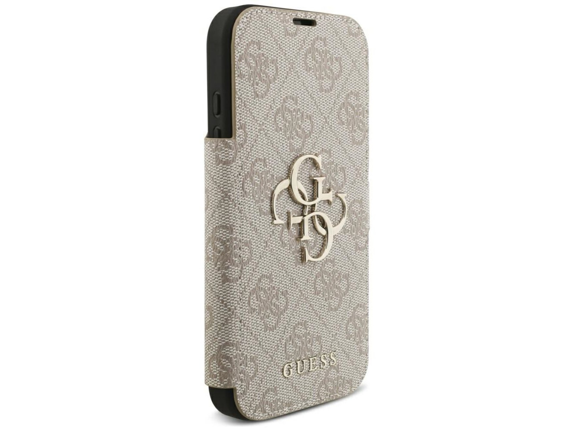 Guess Book 4G Metal Logo Case for iPhone 18 Pro / 17 Pro - Pink