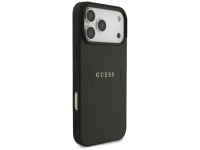 Guess Grained Gold Ring MagSafe Case for iPhone 18 Pro Max / 17 Pro Max - Black Guess Grained Gold Ring MagSafe Case for iPhone 18 Pro Max / 17 Pro Max - Black