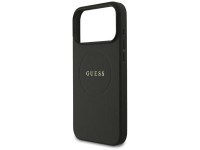 Guess Grained Gold Ring MagSafe Case for iPhone 18 Pro Max / 17 Pro Max - Black Guess Grained Gold Ring MagSafe Case for iPhone 18 Pro Max / 17 Pro Max - Black