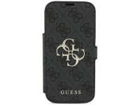 Funda Guess Book 4G con logo metálico para iPhone 18 Pro / 17 Pro - Negra Funda Guess Book 4G con logo metálico para iPhone 18 Pro / 17 Pro - Negra