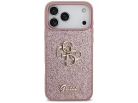 Guess Fixed Glitter Big 4G Case for iPhone 18 Pro Max / 17 Pro Max - Pink Guess Fixed Glitter Big 4G Case for iPhone 18 Pro Max / 17 Pro Max - Pink