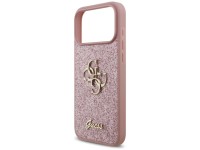 Guess Fixed Glitter Big 4G Case for iPhone 18 Pro Max / 17 Pro Max - Pink Guess Fixed Glitter Big 4G Case for iPhone 18 Pro Max / 17 Pro Max - Pink