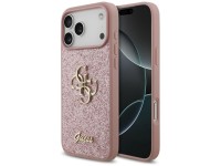 Guess Fixed Glitter Big 4G Case for iPhone 18 Pro Max / 17 Pro Max - Pink Guess Fixed Glitter Big 4G Case for iPhone 18 Pro Max / 17 Pro Max - Pink