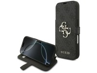 Funda Guess Book 4G con logo metálico para iPhone 18 Pro / 17 Pro - Negra Funda Guess Book 4G con logo metálico para iPhone 18 Pro / 17 Pro - Negra