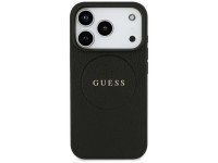Guess Grained Gold Ring MagSafe Case for iPhone 18 Pro / 17 Pro - Black Guess Grained Gold Ring MagSafe Case for iPhone 18 Pro / 17 Pro - Black