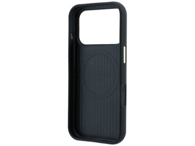 Capa Guess Kevlar com Logo Triangular e MagSafe para iPhone 17 Pro / 18 Pro - Marrom