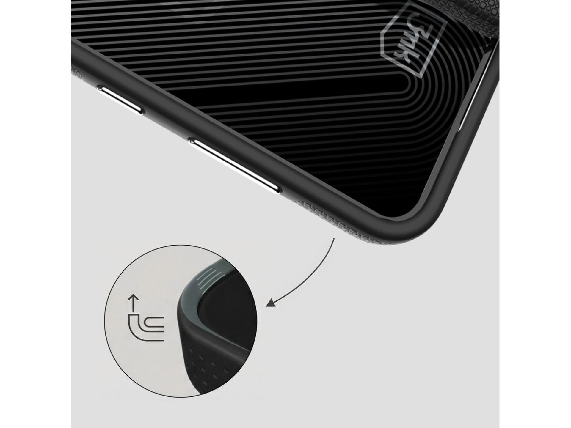 3mk Fortis MagCase para Samsung Galaxy S26 FE - preto
