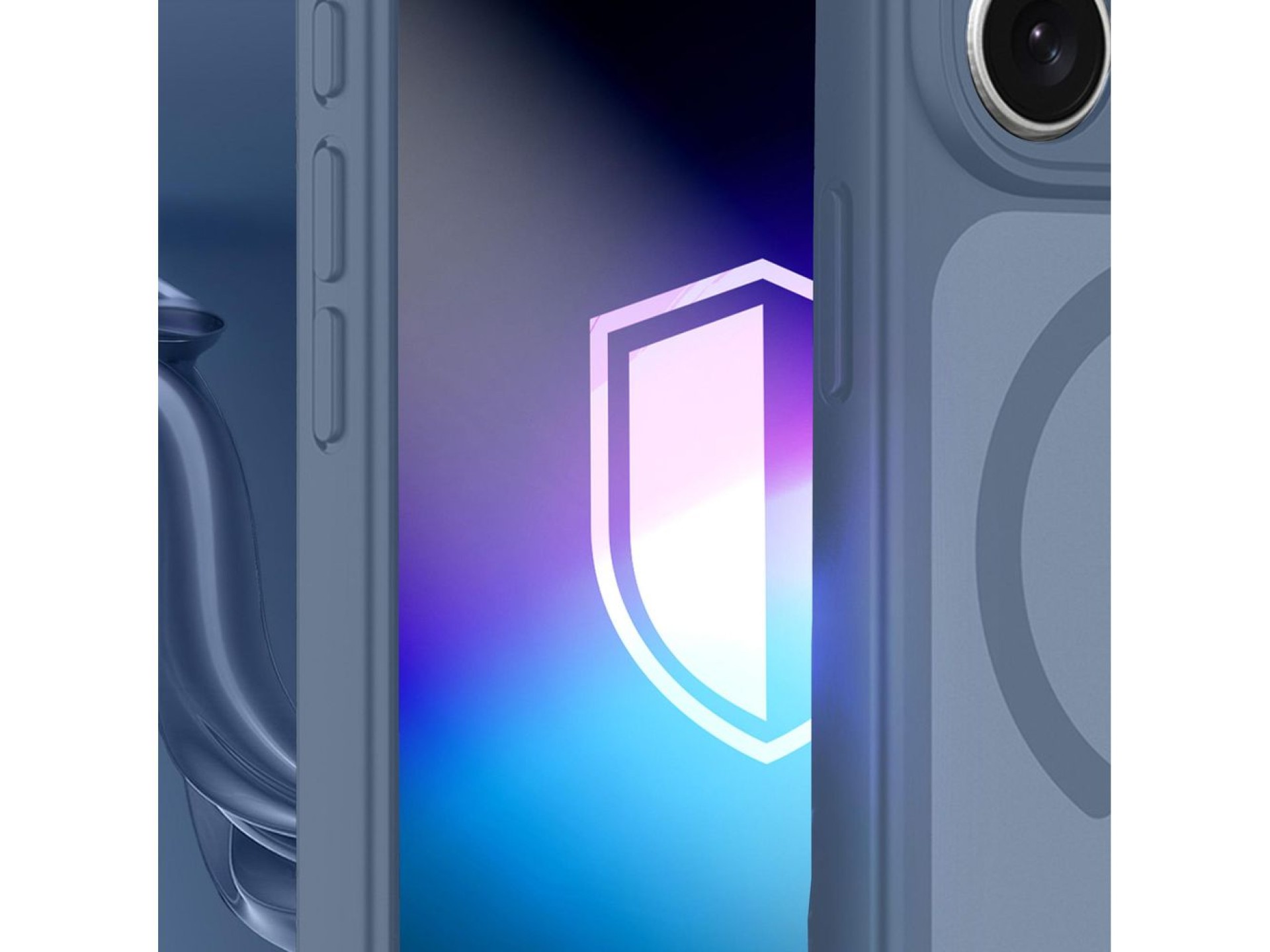 Funda 3mk Misty MagCase para Samsung Galaxy S26 FE - azul