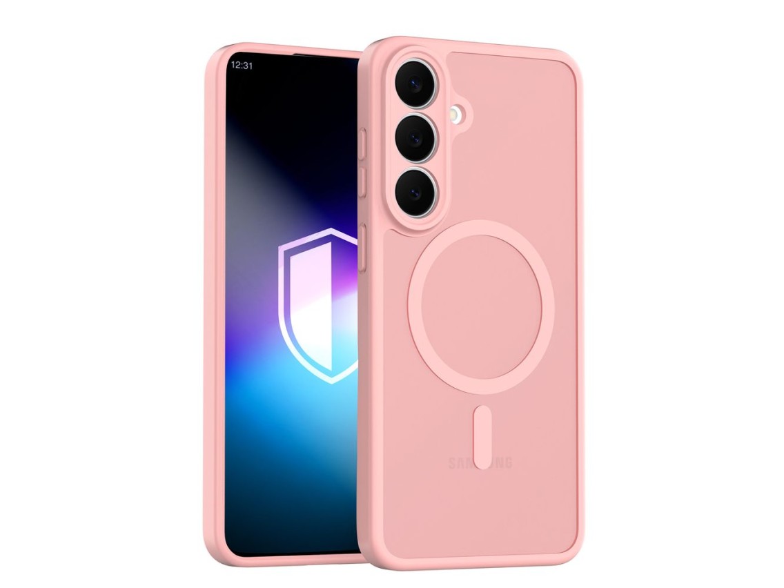 3mk Misty MagCase para Samsung Galaxy S26 FE - rosa