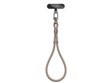 Tech-Protect C11S Rope Wrist Strap for Phone - Beige Tech-Protect C11S Rope Wrist Strap for Phone - Beige