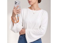 Pulseira de corda Tech-Protect C11S para celular - Laranja Pulseira de corda Tech-Protect C11S para celular - Laranja