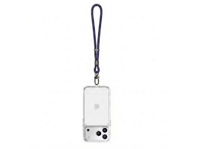 Pulseira de corda Tech-Protect C11S para celular - Azul Marinho Pulseira de corda Tech-Protect C11S para celular - Azul Marinho