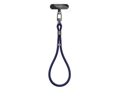 Pulseira de corda Tech-Protect C11S para celular - Azul Marinho Pulseira de corda Tech-Protect C11S para celular - Azul Marinho