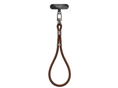 Tech-Protect C11S Rope Wrist Strap for Phone - Brown Tech-Protect C11S Rope Wrist Strap for Phone - Brown