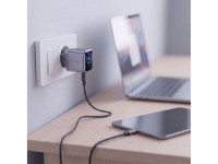 Tech-Protect PowerVision NC45W-GaN 1-Port PD 45W Wall Charger - Dark Gray Tech-Protect PowerVision NC45W-GaN 1-Port PD 45W Wall Charger - Dark Gray