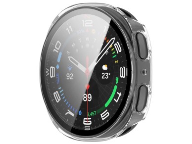 Tech-Protect Defense 2-Pack Case for Samsung Galaxy Watch 40mm - Clear Matte Black Tech-Protect Defense 2-Pack Case for Samsung Galaxy Watch 40mm - Clear Matte Black