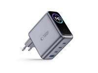 Carregador de parede Tech-Protect PowerVision NC140W-GaN de 4 portas PD 140W / QC3.0 - Cinza escuro Carregador de parede Tech-Protect PowerVision NC140W-GaN de 4 portas PD 140W / QC3.0 - Cinza escuro