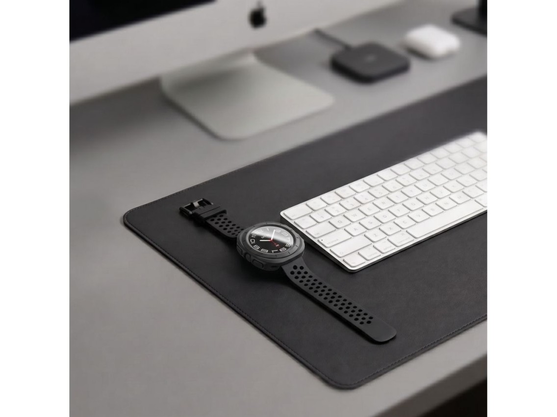 Funda Tech-Protect Defense (paquete de 2) para Samsung Galaxy Watch Ultra de 47 mm - Negro mate tran